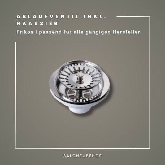 ABLAUFSIEB | inklusive Haarsieb