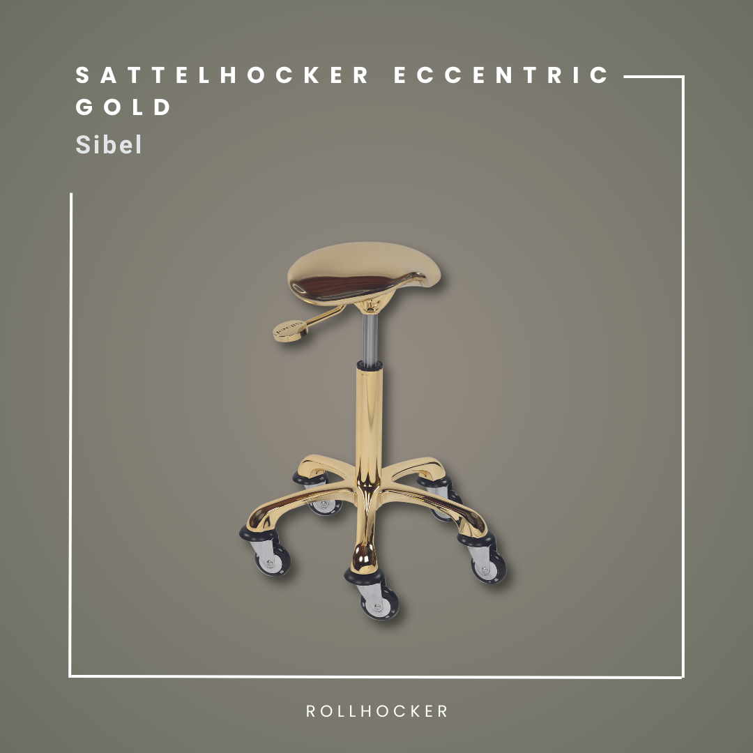 ROLLHOCKER | Eccentric Gold und Silber